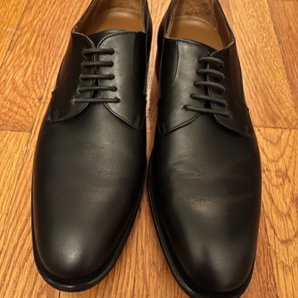 mens black dress shoes size 8.5